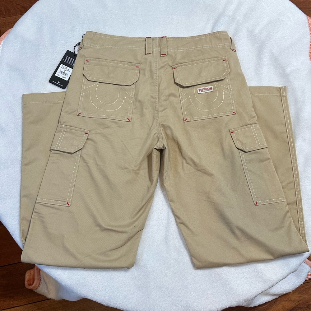 True Religion Military Single Needle Cargo Pant - Picture 3 of 12